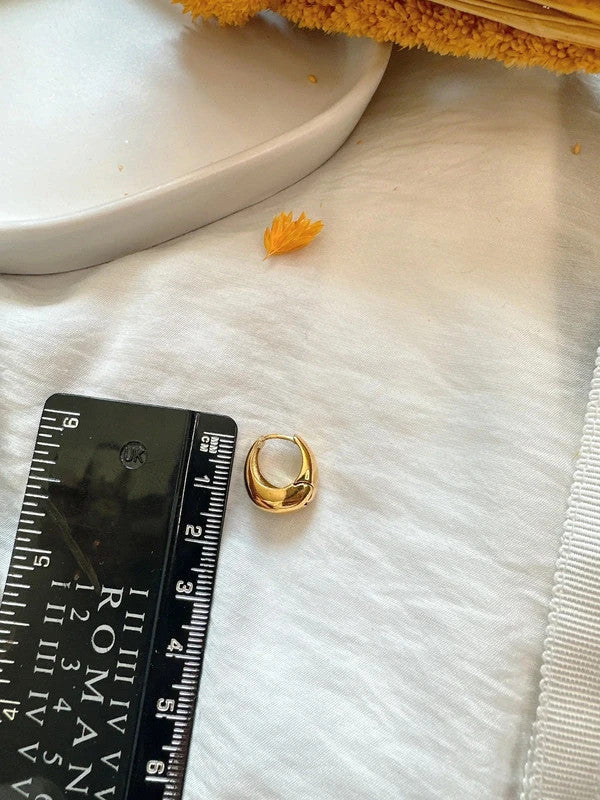 Soul Mate & Mini 7 - stainless steel mini hoop earrings