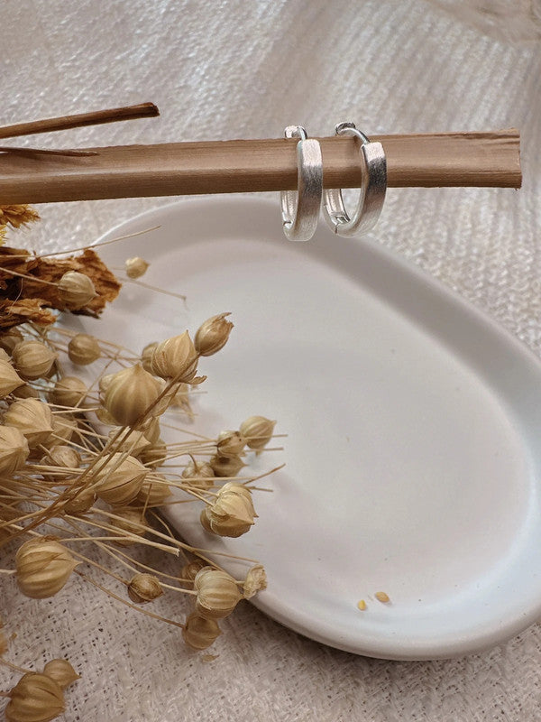 Soul Mate mini hoop & 15mm 925 sterling Silver mini hoop earrings