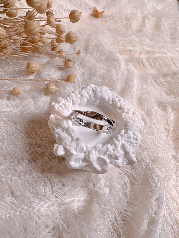 Soul Mate & 925 silver adjustable ring