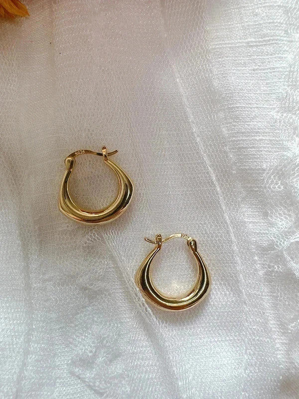 Soul Mate & 20mm 925 Silver post earrings