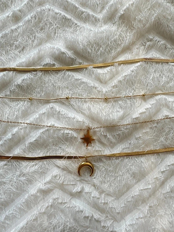 Soul Mate & Set of Bohemian necklace