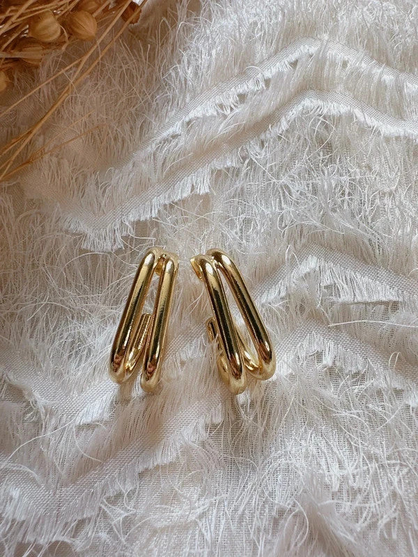 Soul Mate & 925 silver post earrings