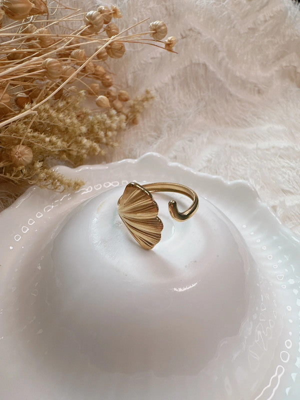 Stainless Steel leaf adjustable ring