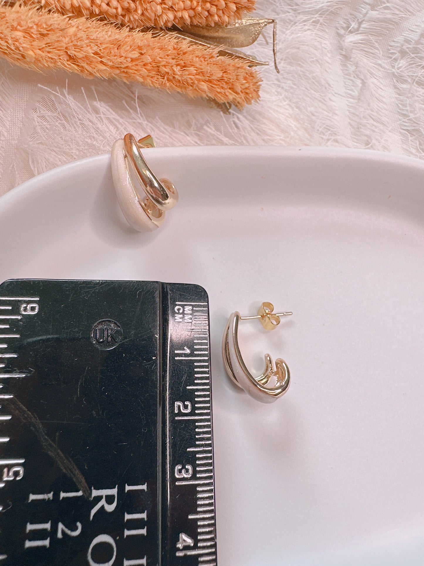 925 silver post earrings