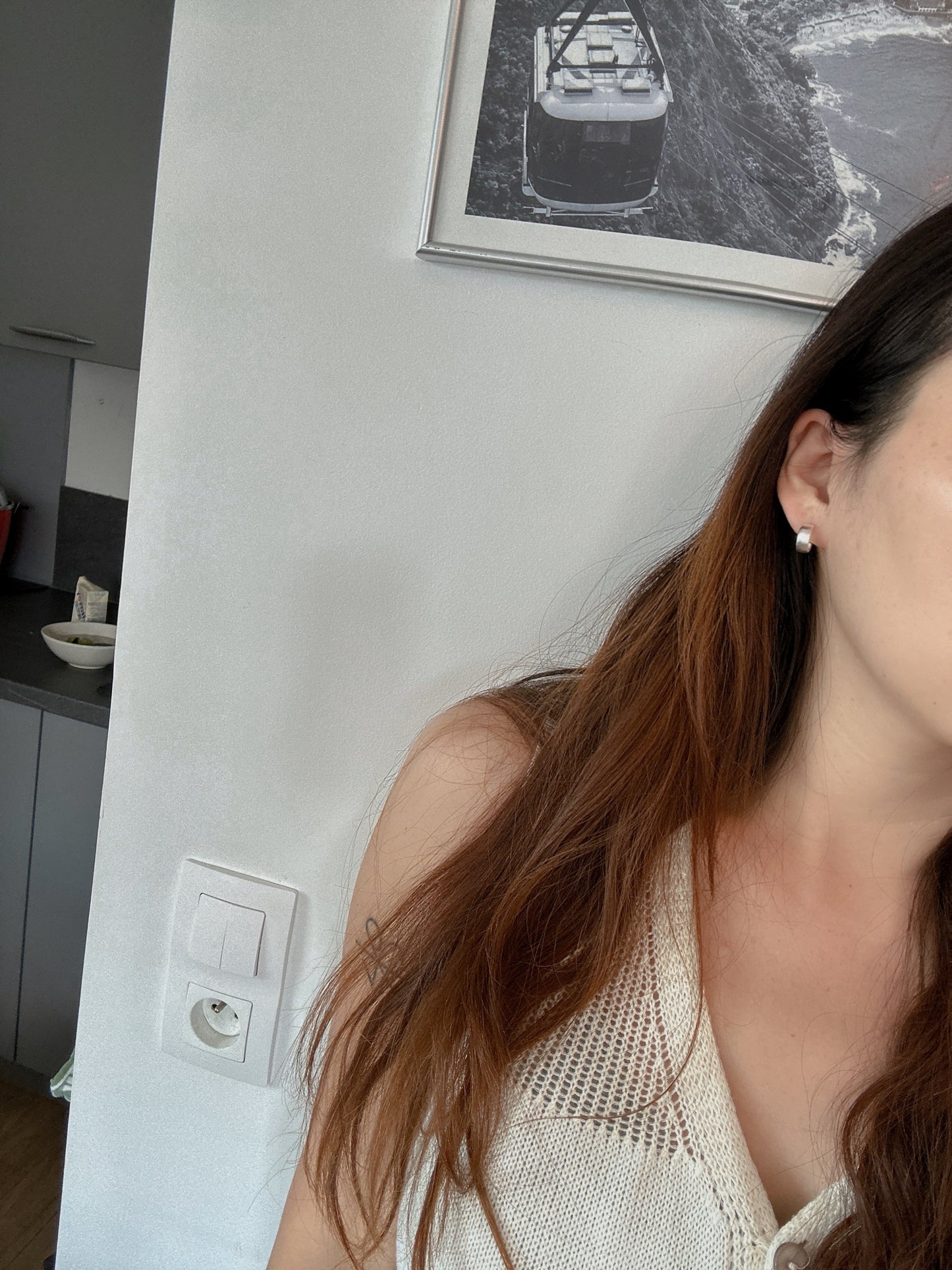 925 sterling silver minimalist earrings