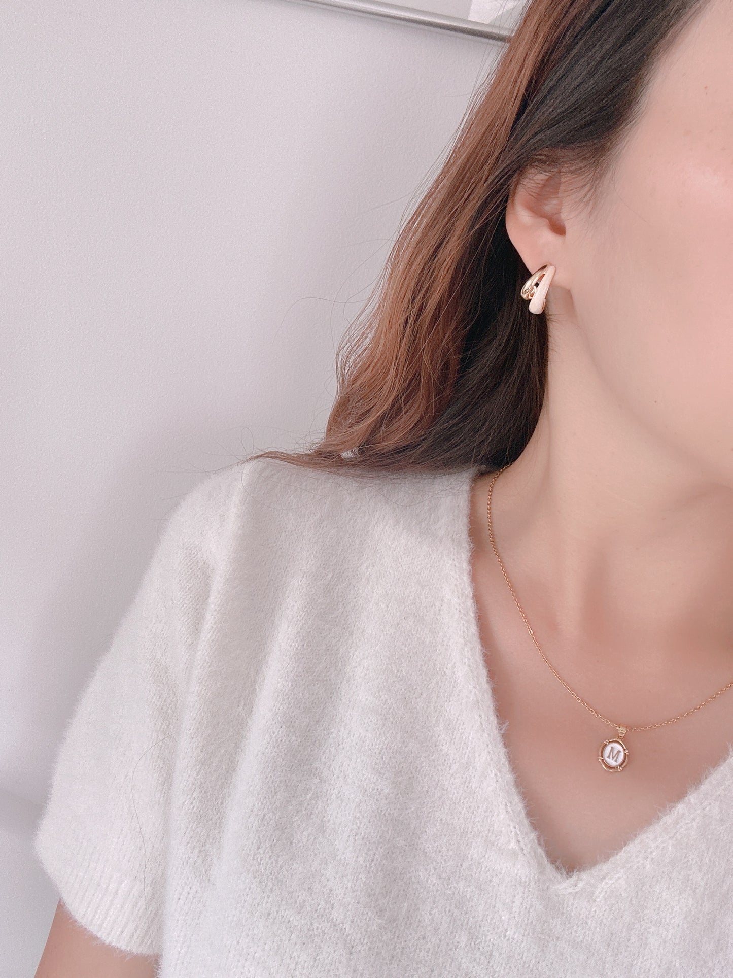 925 silver post earrings