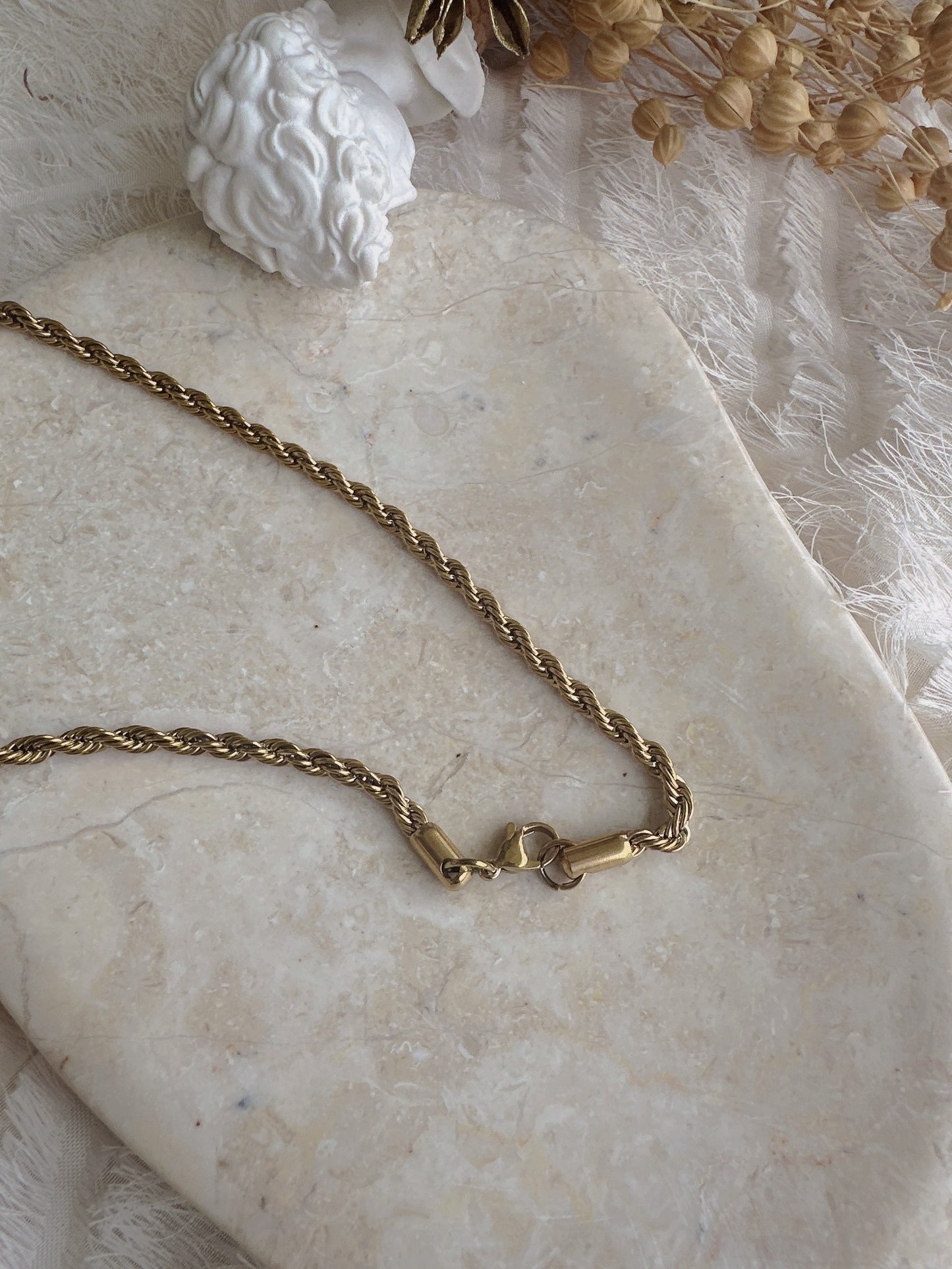 60 mm stainless steel necklace