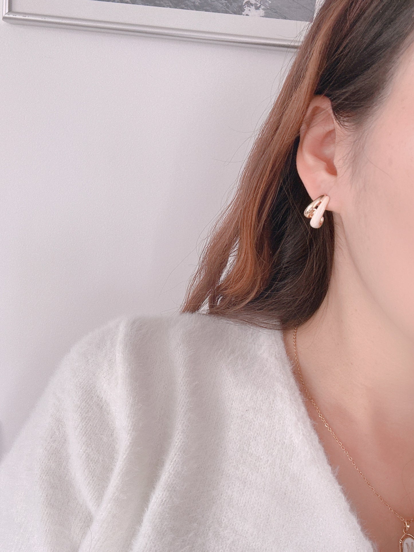 925 silver post earrings