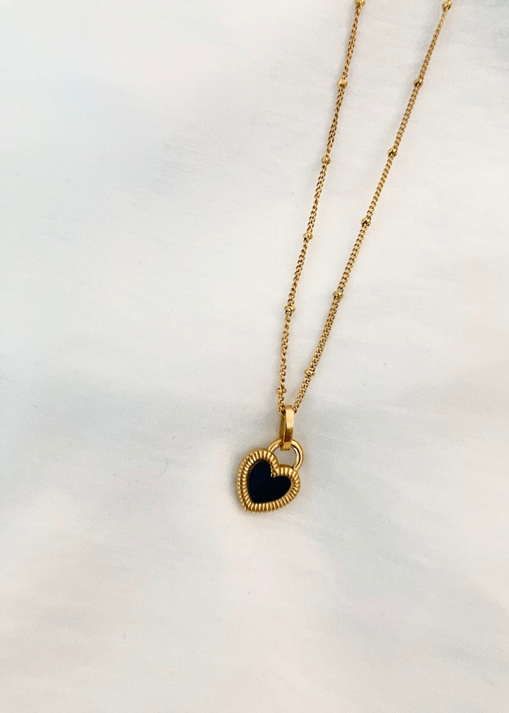 Soul Mate Spade & 18K Gold Plated Necklace