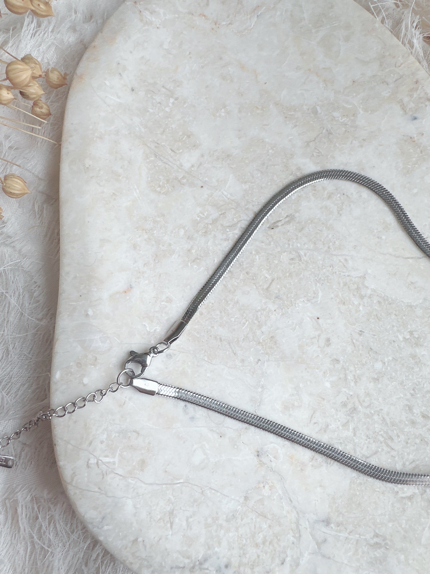 Soul Mate & Stainless steel silver color necklace