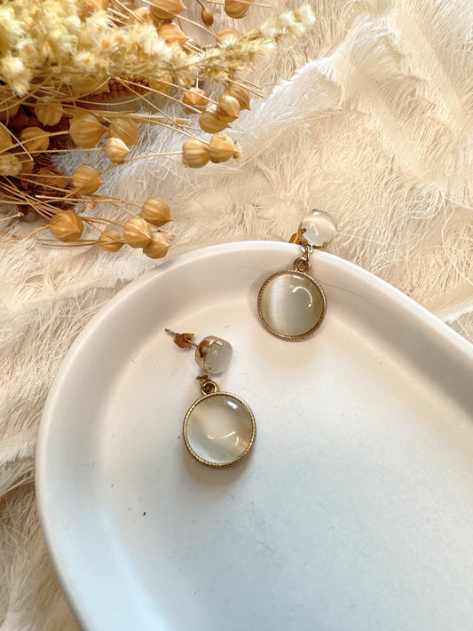925 silver needles earrings