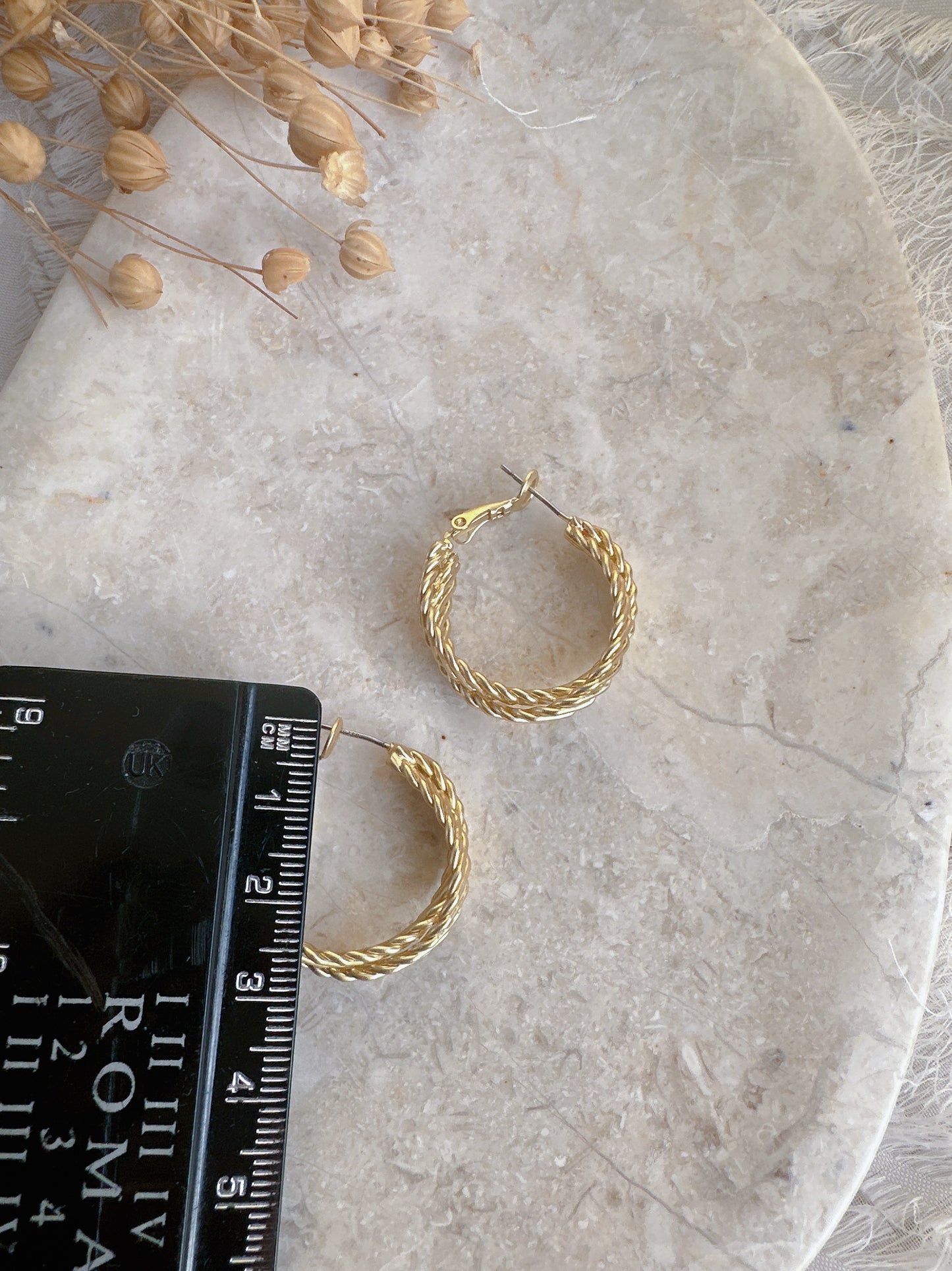 Soul Mate J & 925 Sterling Silver Earrings