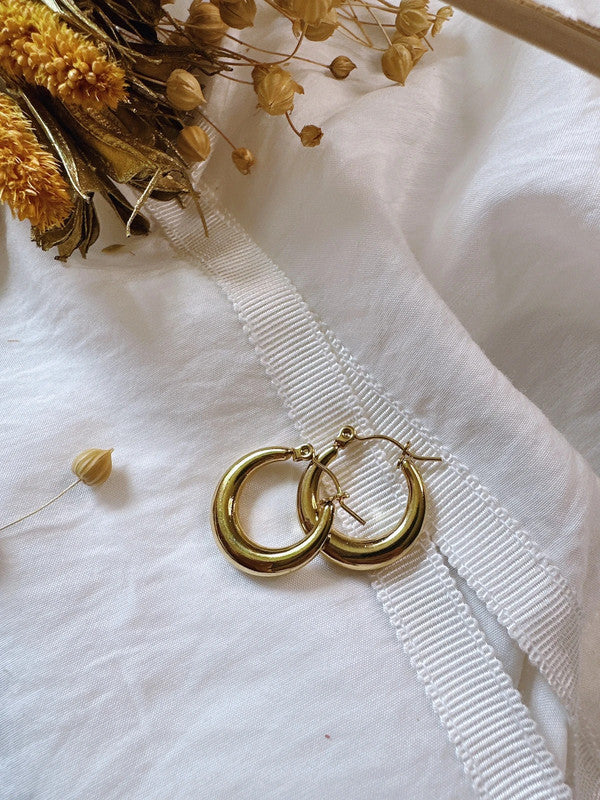 Soul Mate & 20mm 925 Silver post earrings