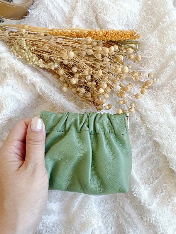 Soul Mate & Small coin purse with lamb leather