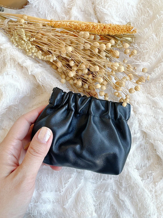 Soul Mate & Small coin purse with lamb leather