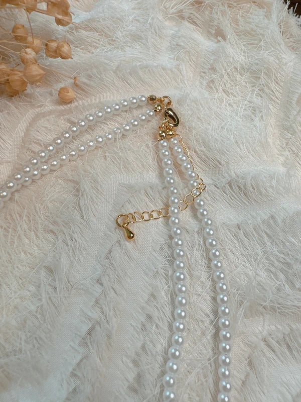 Soul Mate & Vintage style pearl necklace