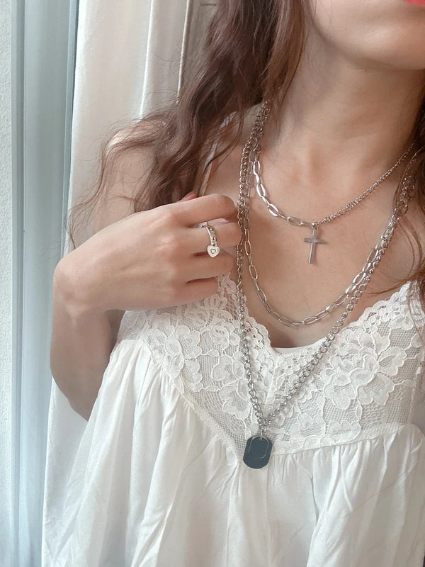 Soul Mate Ro & 925 sterling silver adjustable ring