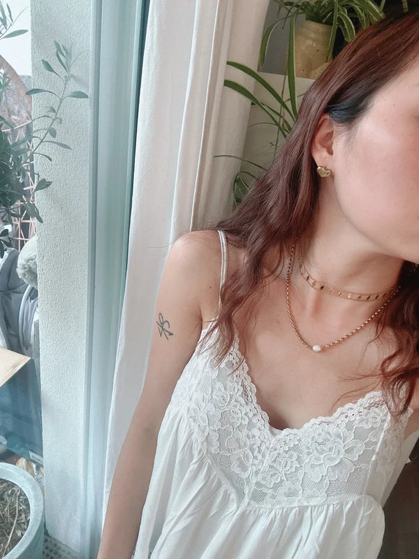 Soul Mate & Stainless steel choker necklace