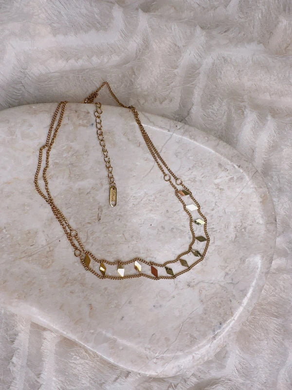 Soul Mate & Stainless steel choker necklace