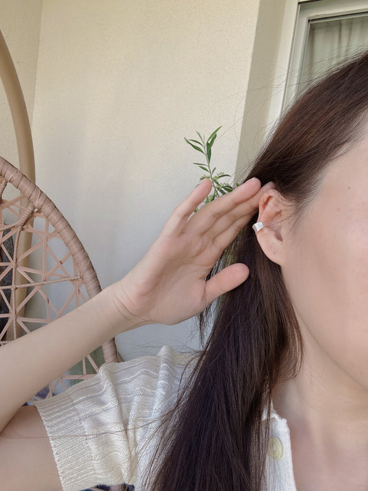 925 sterling silver ear cuff