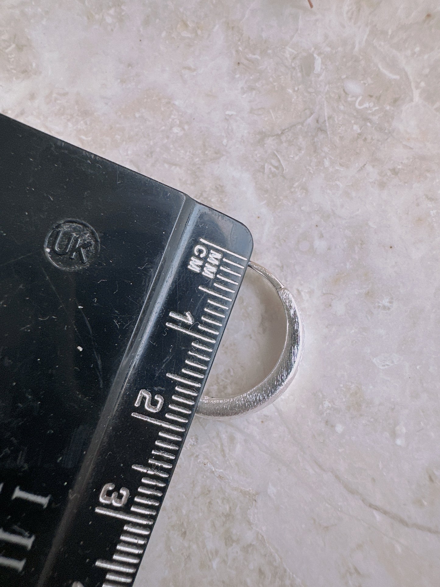 925 sterling silver mini hoop earrings