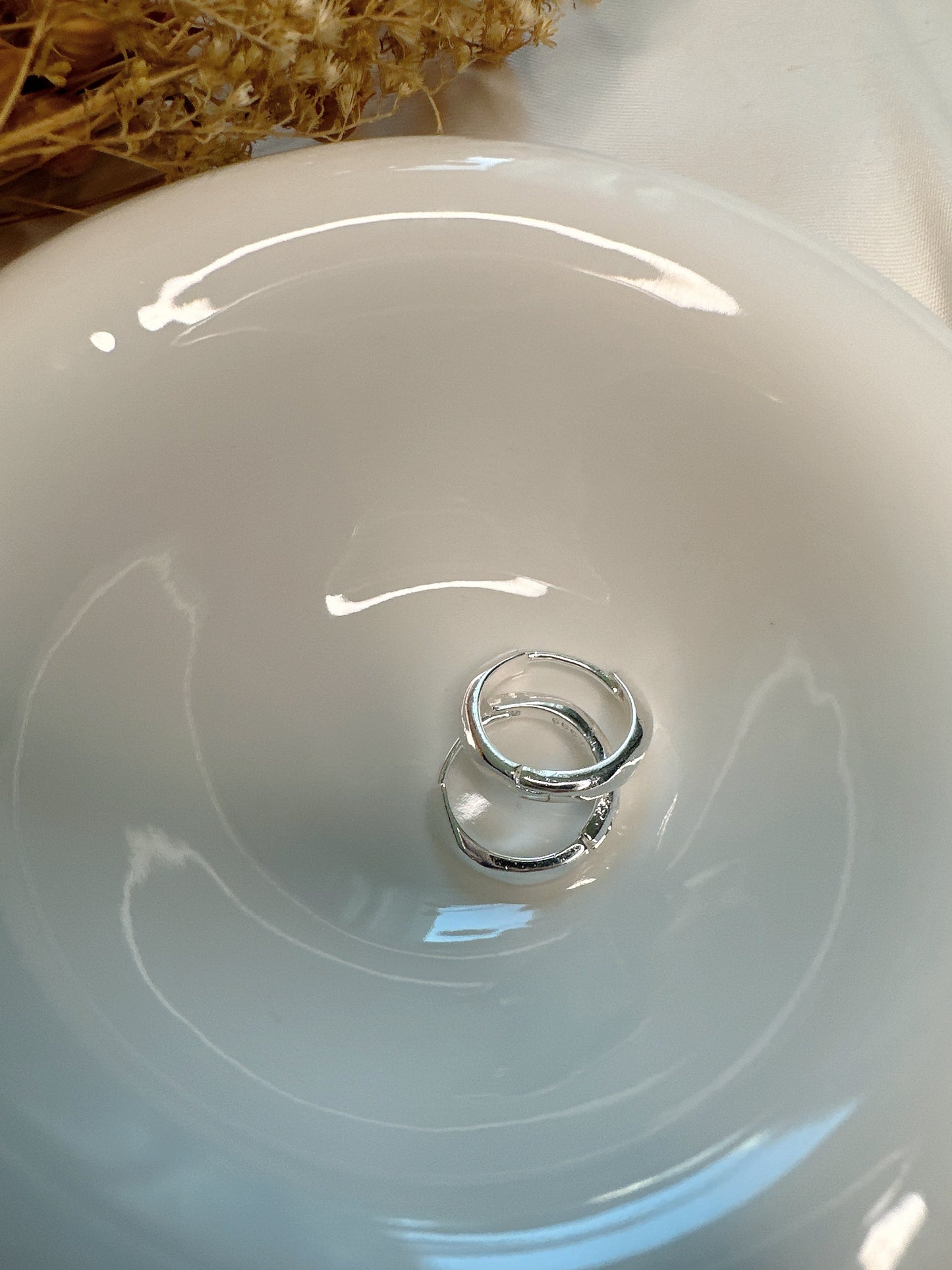 925 sterling silver mini hoop earring