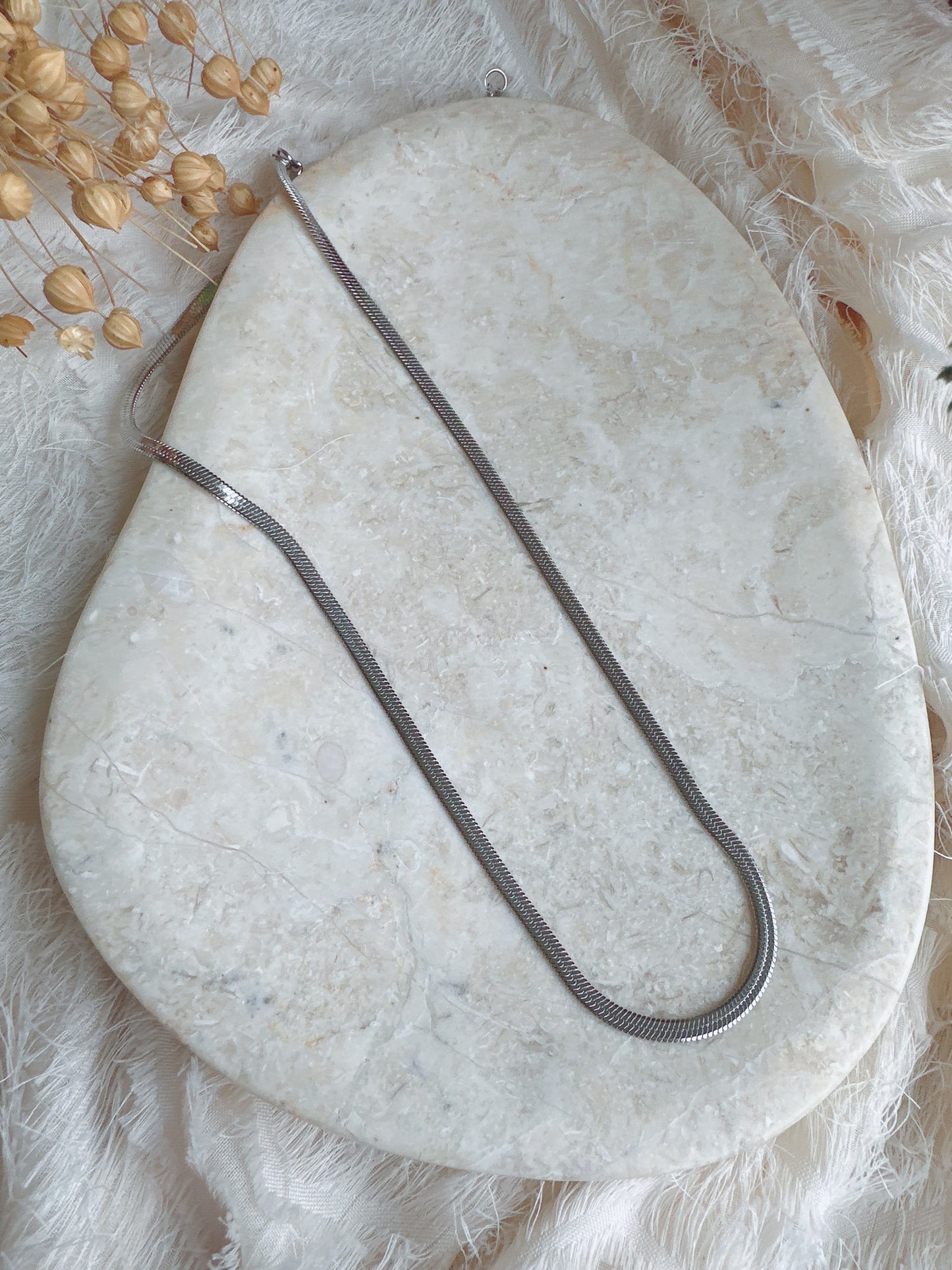 Soul Mate & Stainless steel silver color necklace