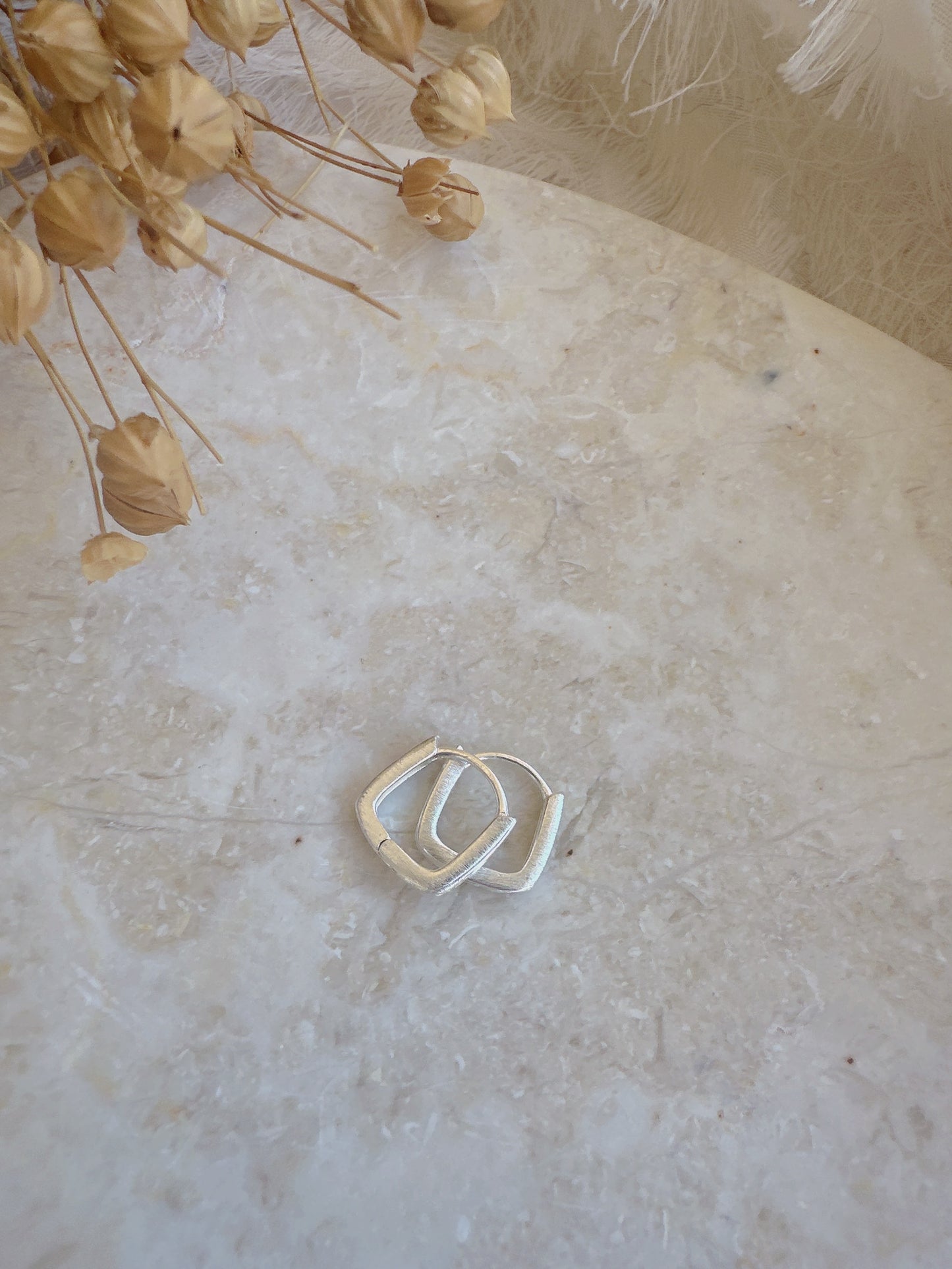 925 silver post mini earrings