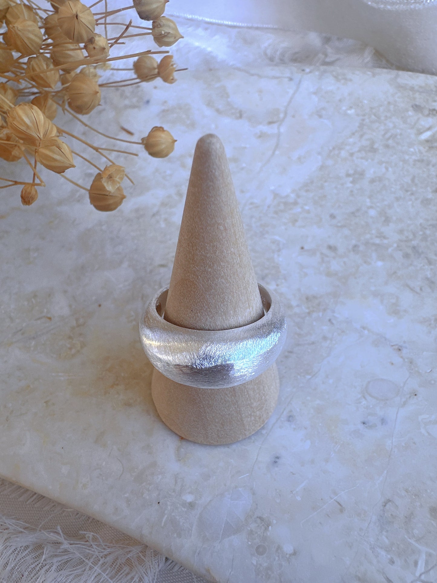 Soul Mate & 925 sterling silver adjustable ring