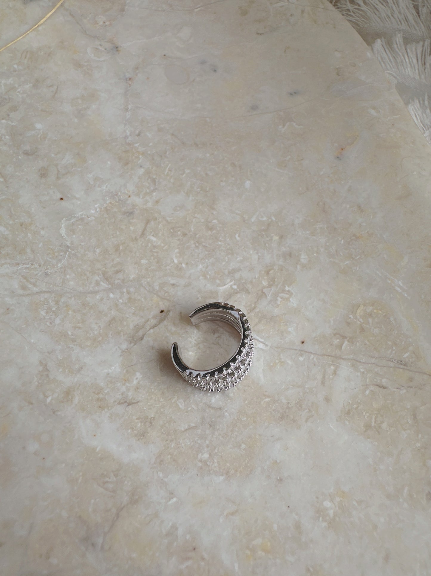 925 sterling silver ear cuff