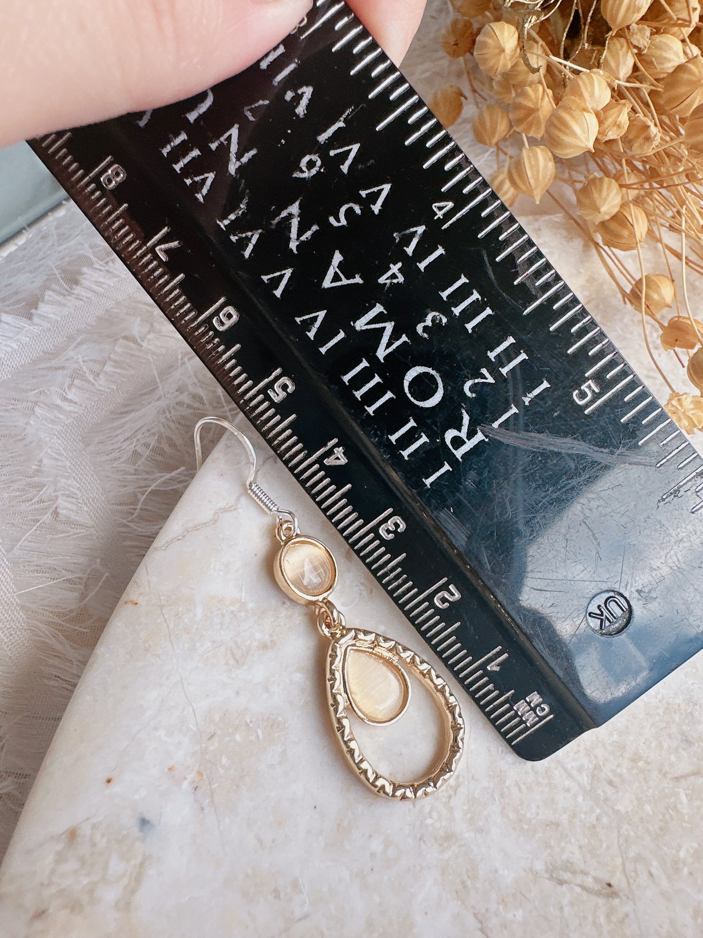 925 Silver post bohémia style earrings