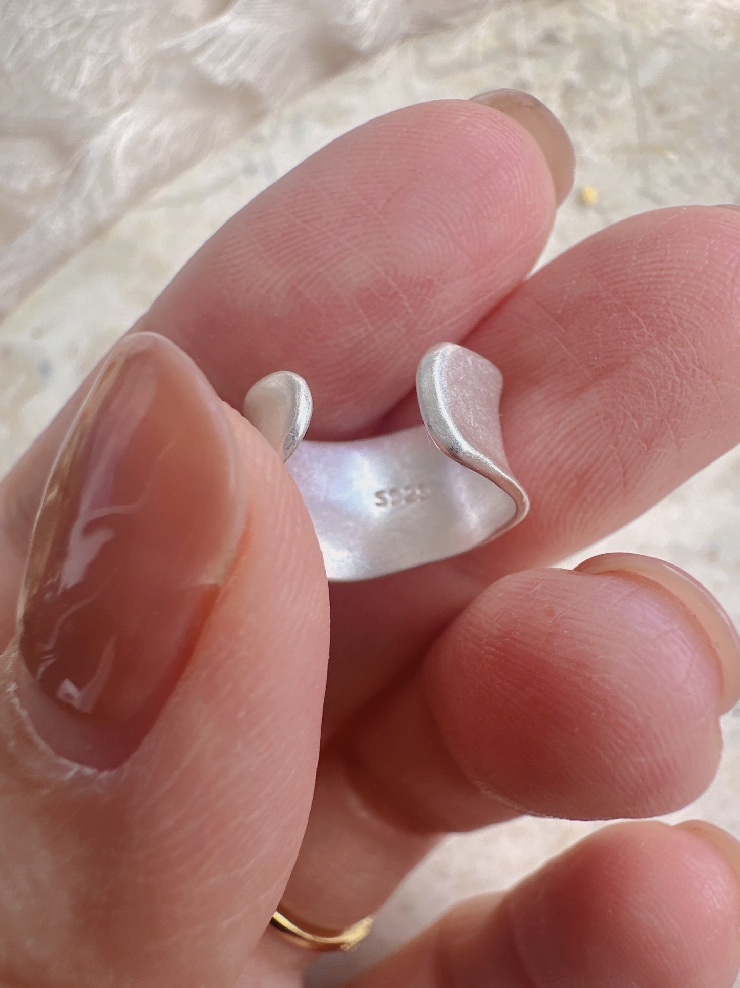 Soul Mate  & 925 silver ear cuff