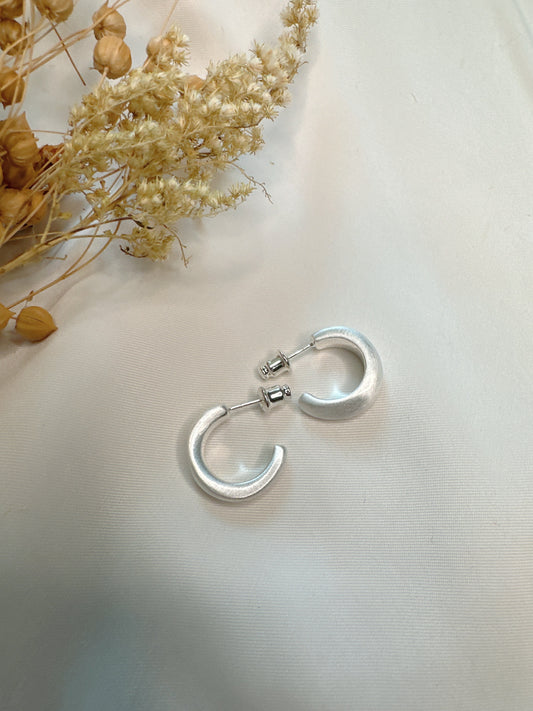 925 silver post earrings