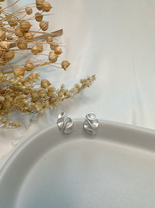 925 silver post mini earrings