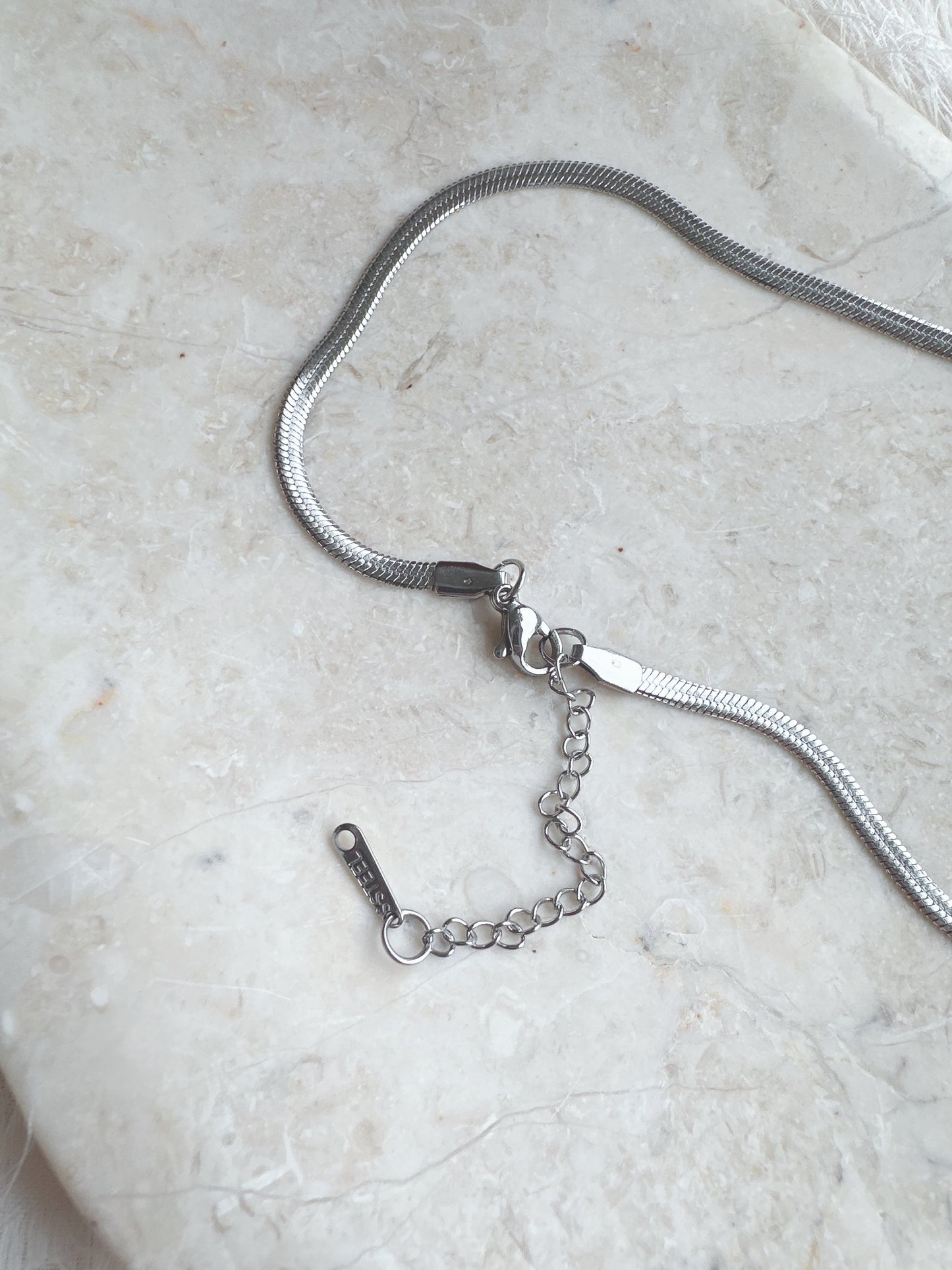 Soul Mate & Stainless steel silver color necklace