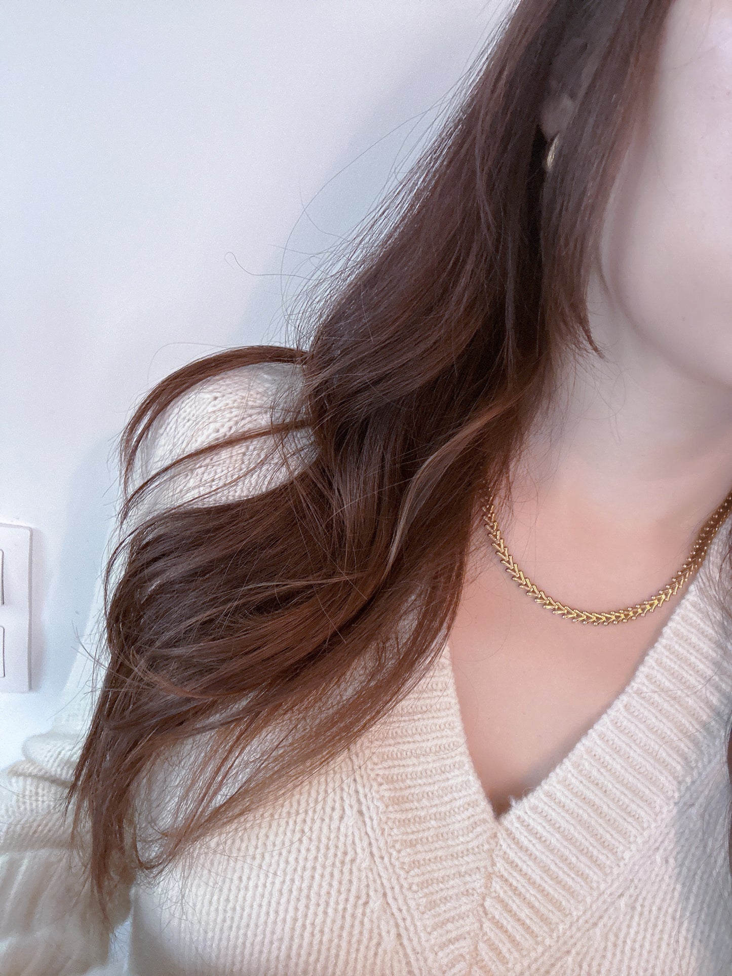 18k gold plated Stainless steel necklace