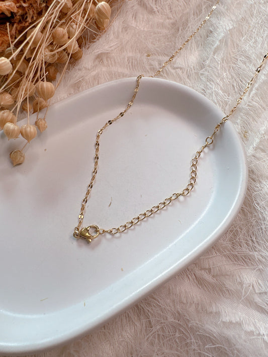 Heart shaped stainless steel necklace