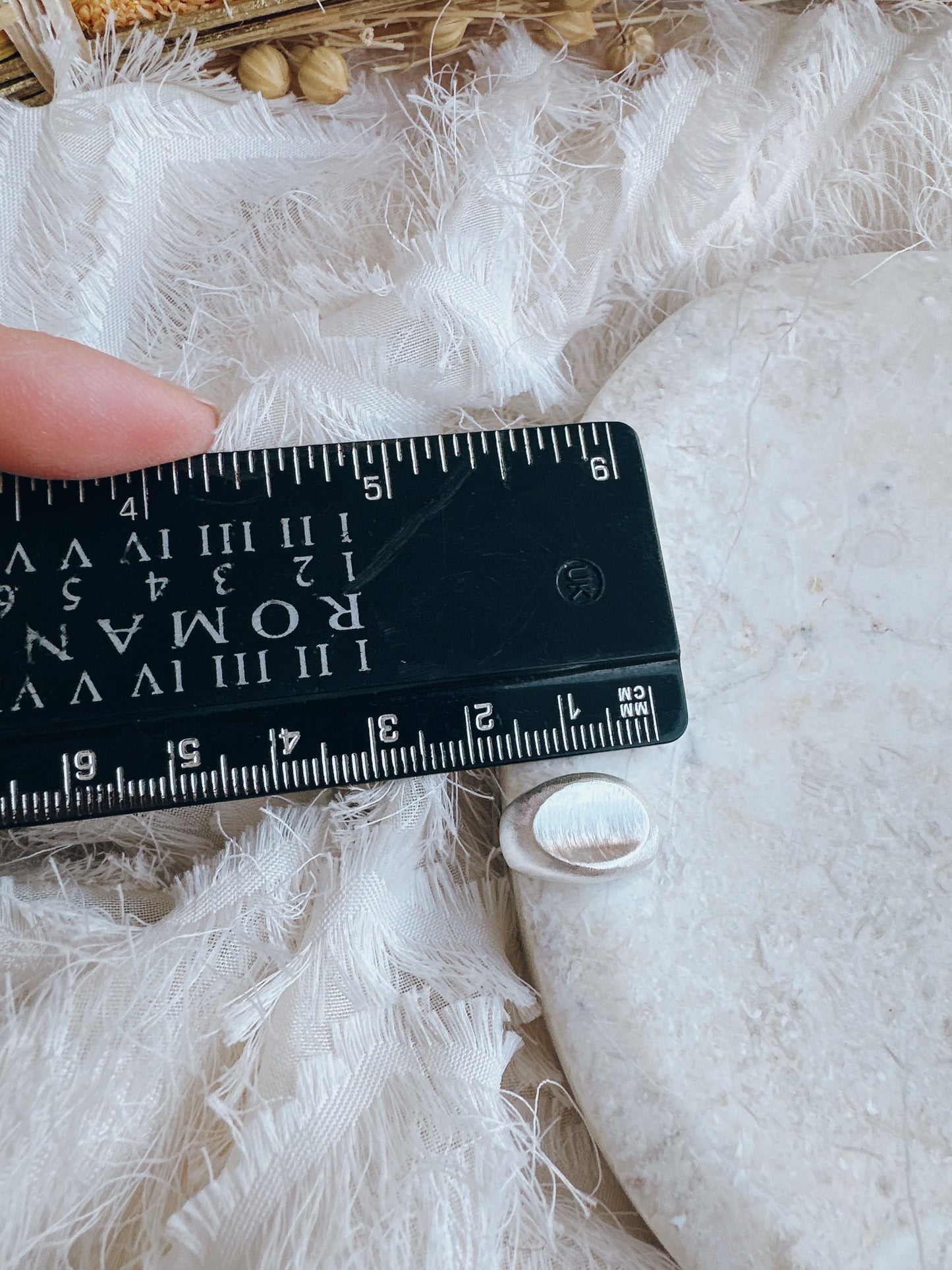 Soul Mate Q & 925 Silver post hoop earrings