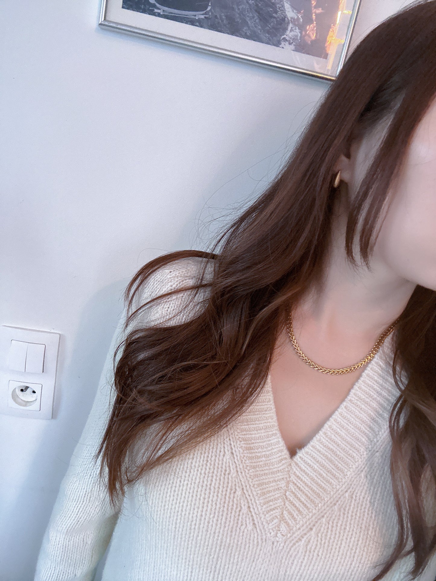 18k gold plated Stainless steel necklace