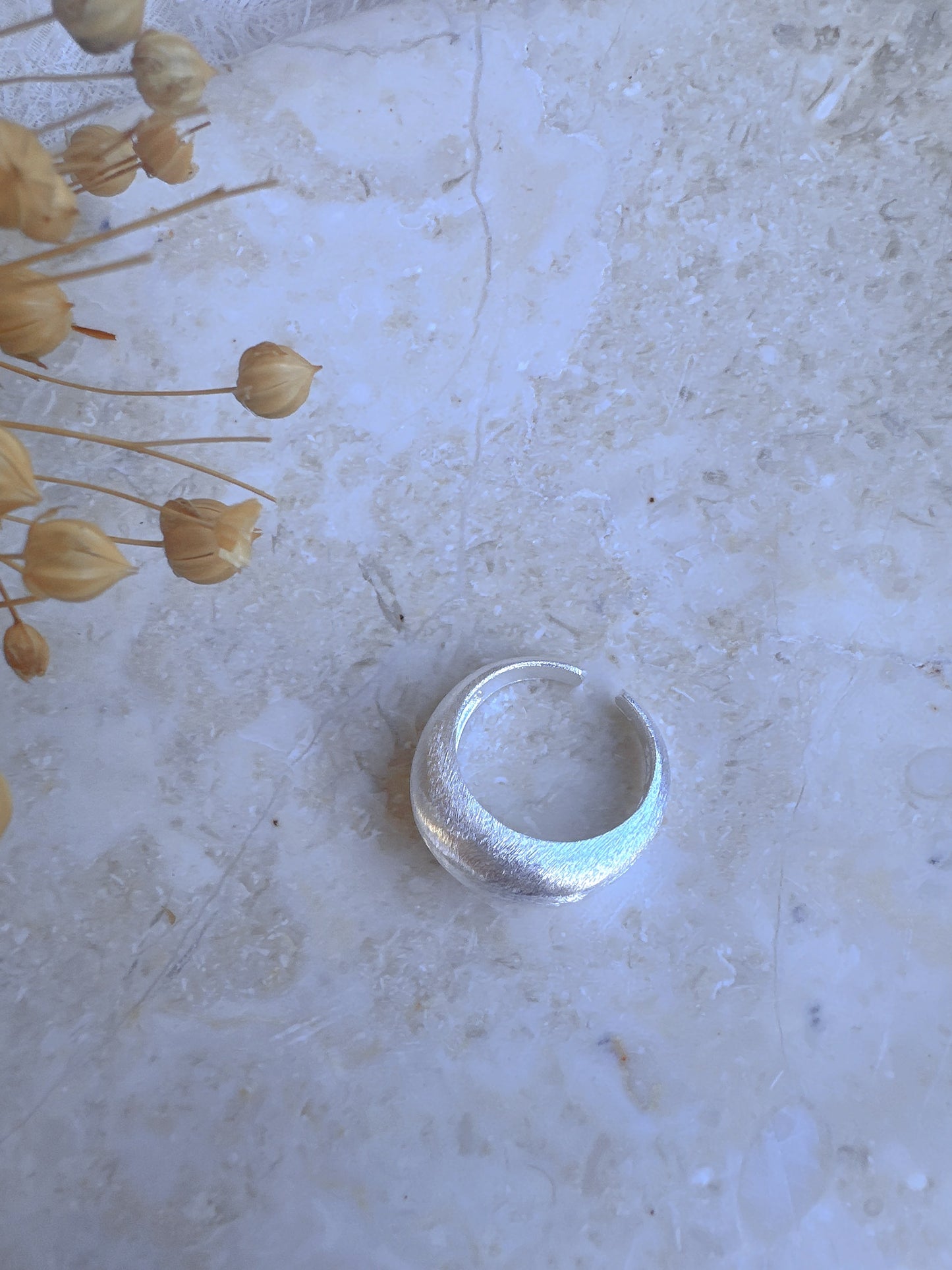 Soul Mate & 925 sterling silver adjustable ring