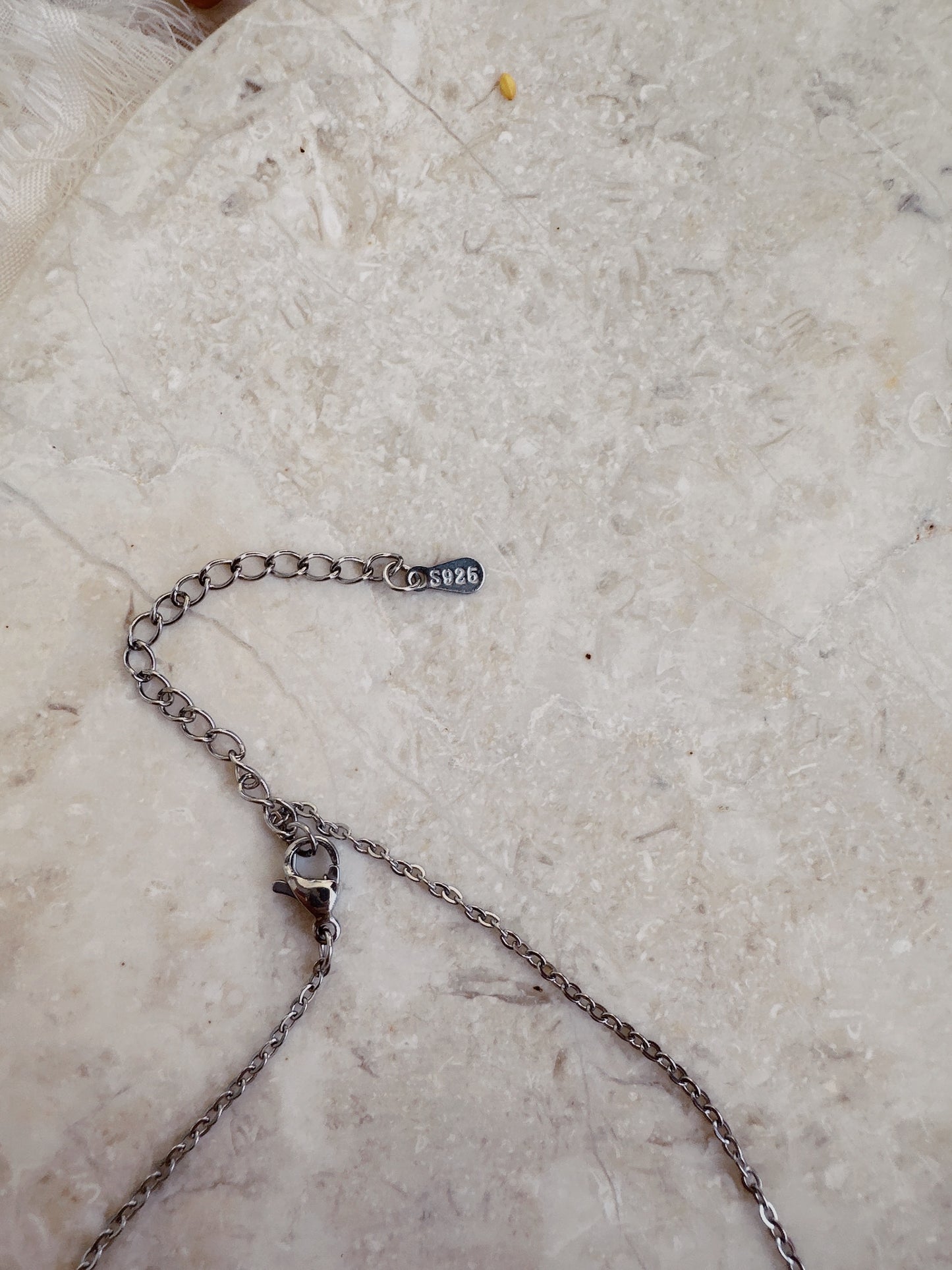 925 sterling silver Sagittarius necklace