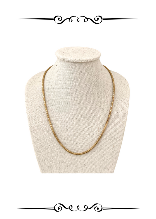 Soul Mate F & 18K Gole Plated Necklace