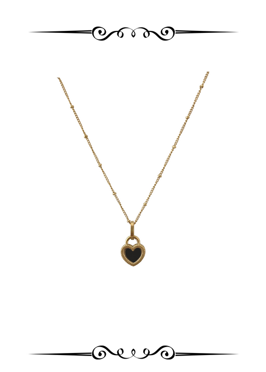 Soul Mate Spade & 18K Gold Plated Necklace