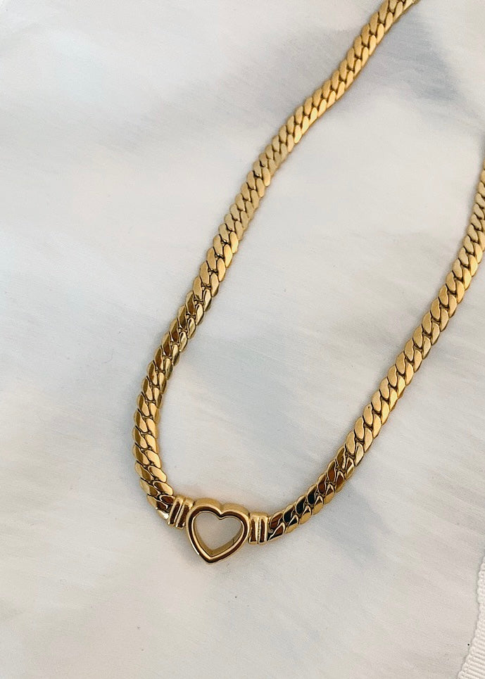 Soul Mate Heatless & 18K Gold Plated Necklace